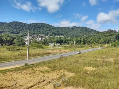 Vista dos fundos do terreno para a direita